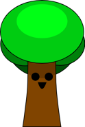 Sprunki Mr. Tree - Melody Character