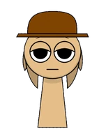 Sprunki Tan (Tunner) - Melody Character